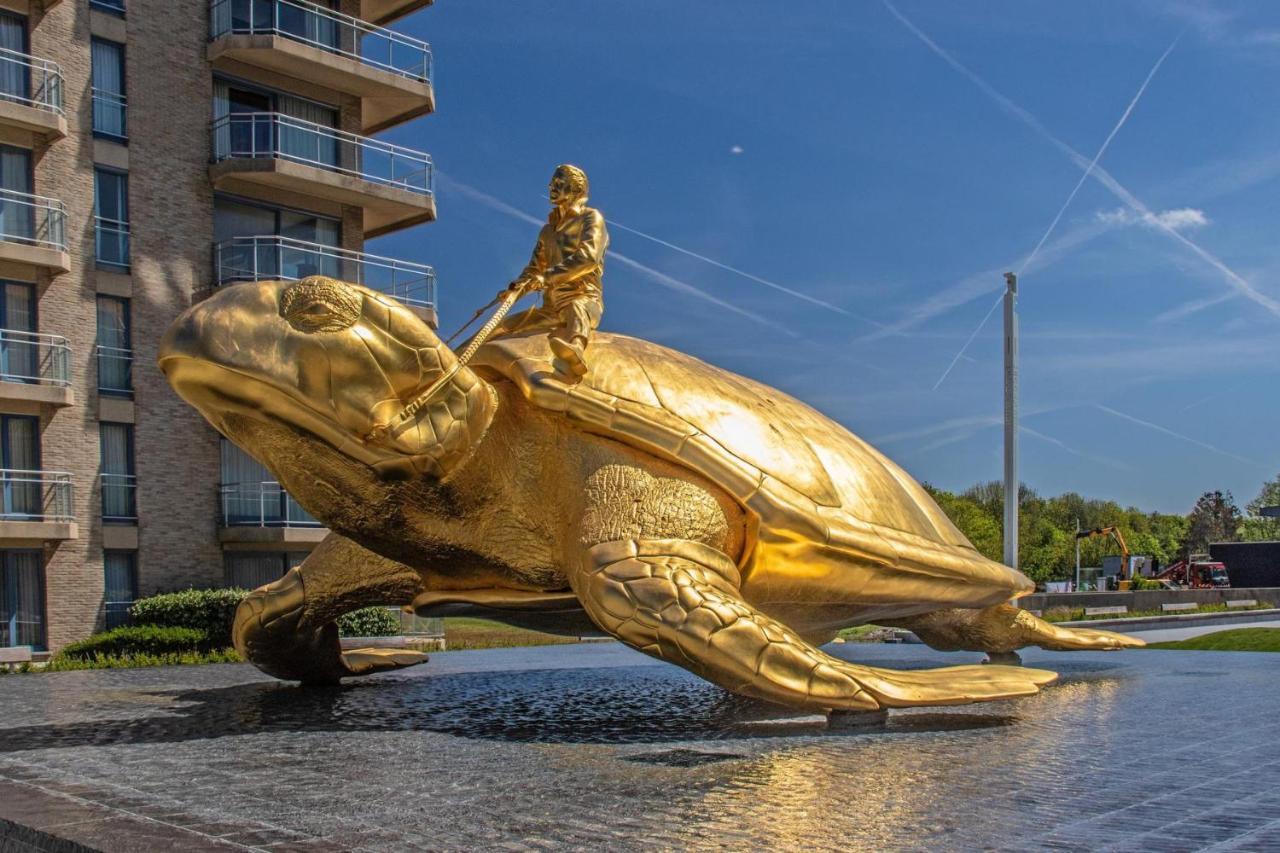 Penthousestudio Gaudi Met Zonneterras En Zicht Op Zee Daire Nieuwpoort Dış mekan fotoğraf